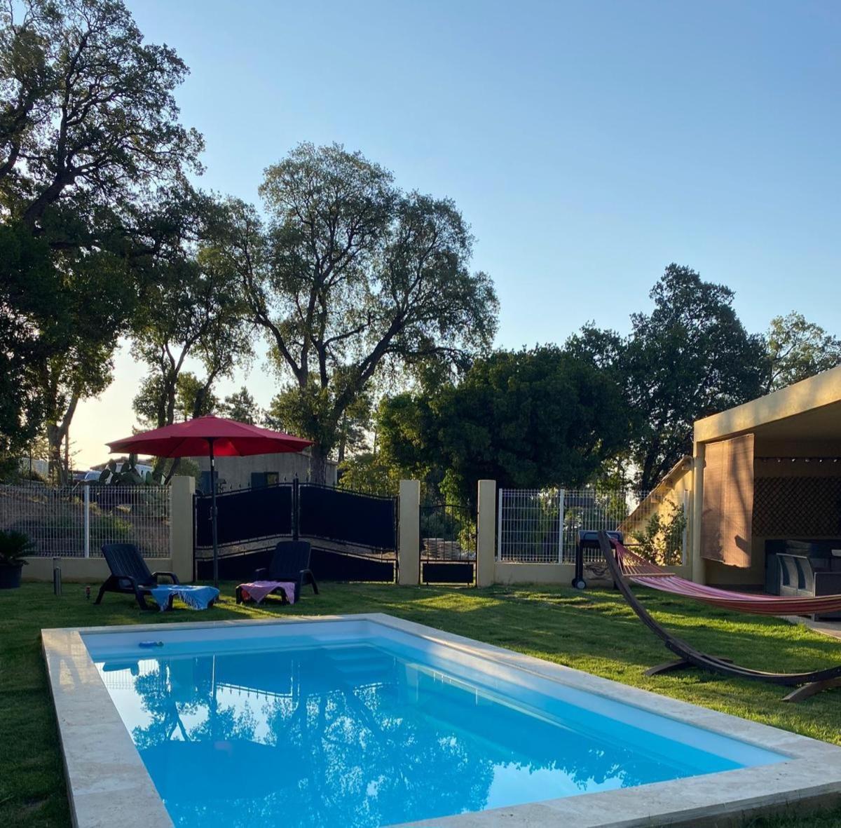Agreable Rez De Jardin Avec Piscine Et Jacuzzi Appartement Cervione Buitenkant foto